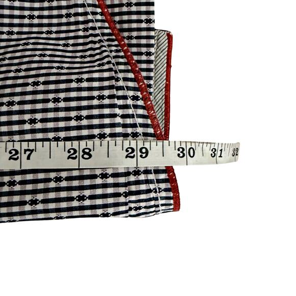 Tommy Bahama Blue White Checked Gingham Button Down L/S Shirt MEDIUM - Picture 8 of 8